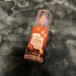 Bath and Body Works travel white chocolate caramel
